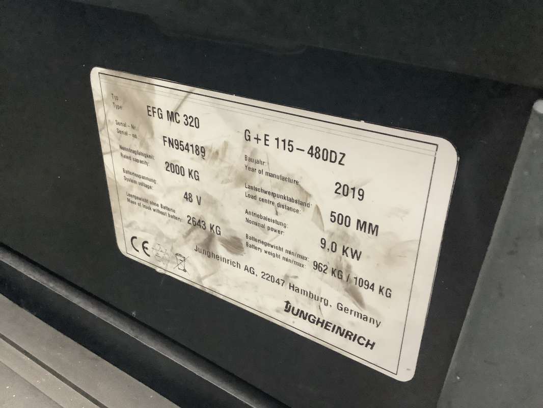 Jungheinrich-EFG MC 320