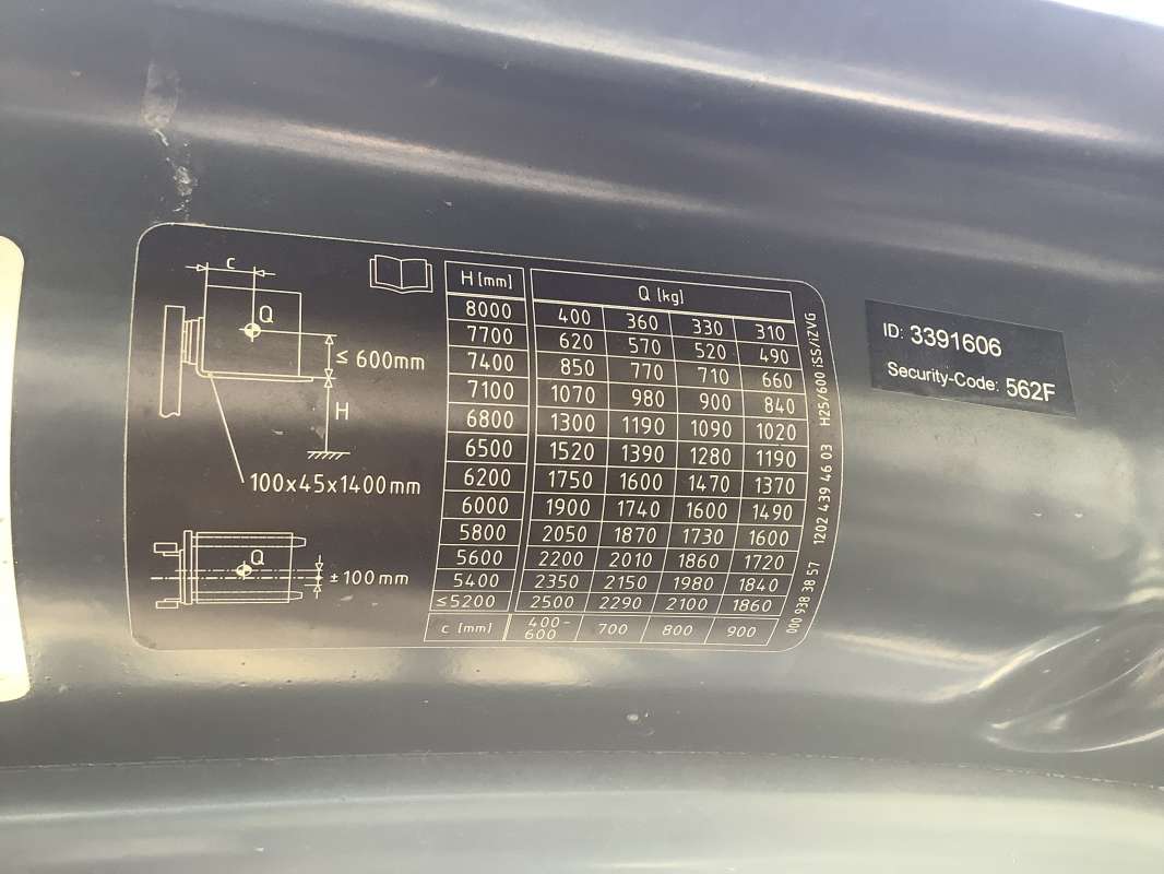 Linde-H25D-01/600