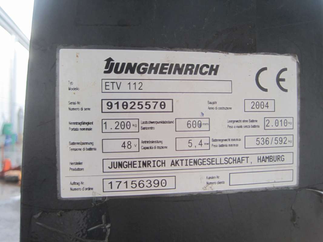 Jungheinrich-ETV 112