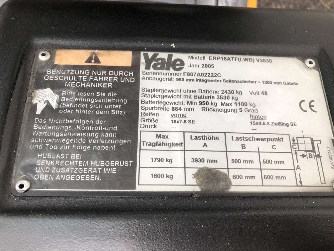 Yale-ERP18ATF