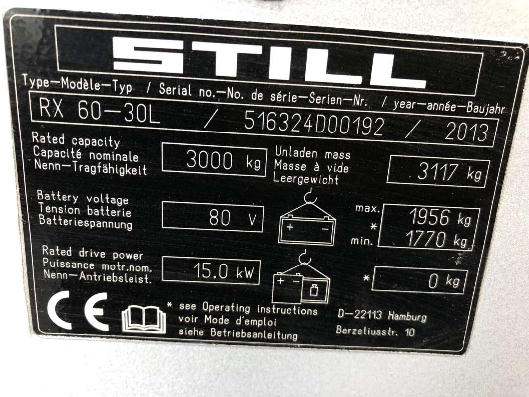 Still-RX 60-30 L