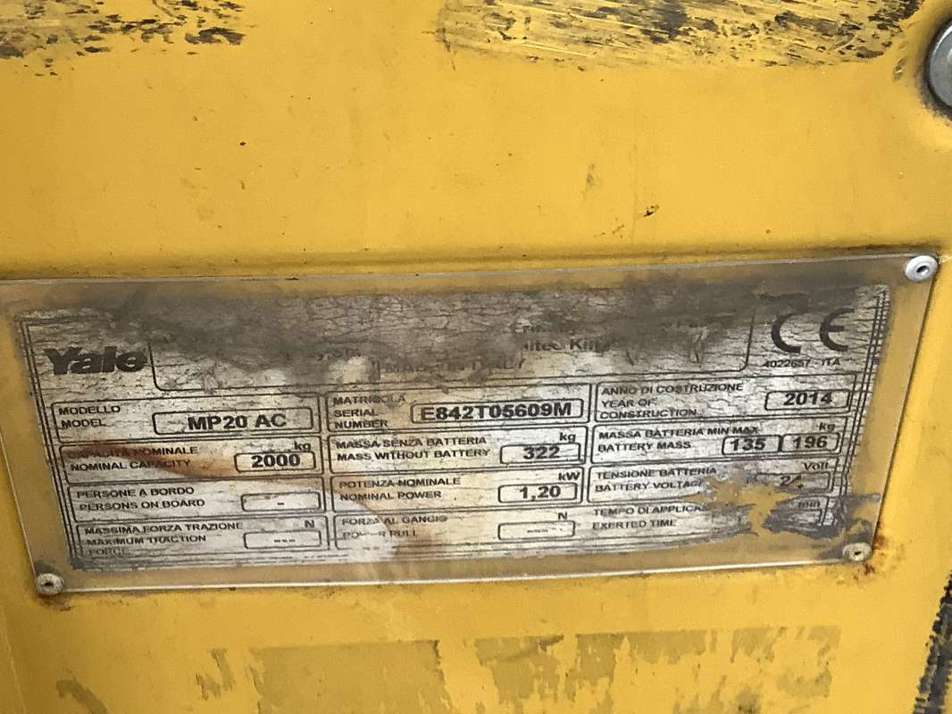 Yale-MP20AC