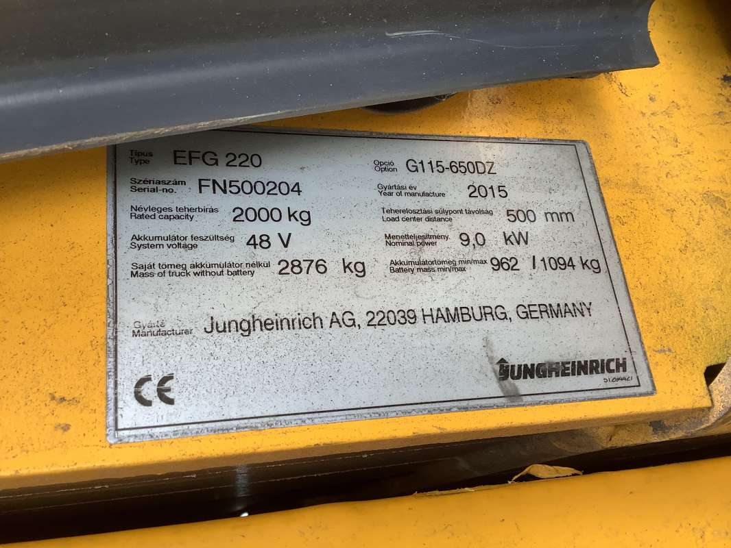 Jungheinrich-EFG 220