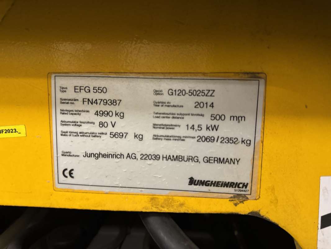 Jungheinrich-EFG 550