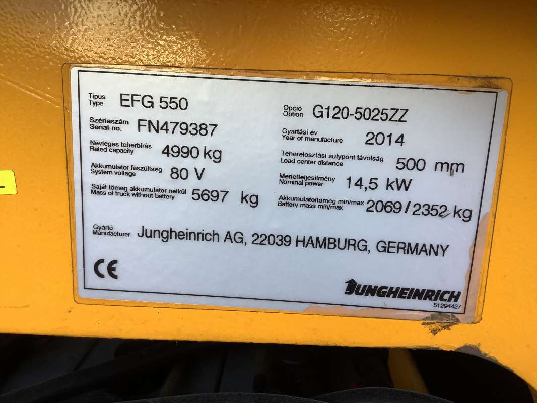 Jungheinrich-EFG 550