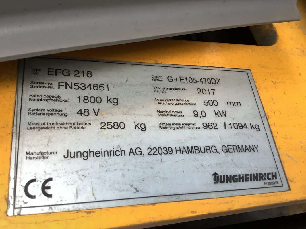 Jungheinrich-EFG 218