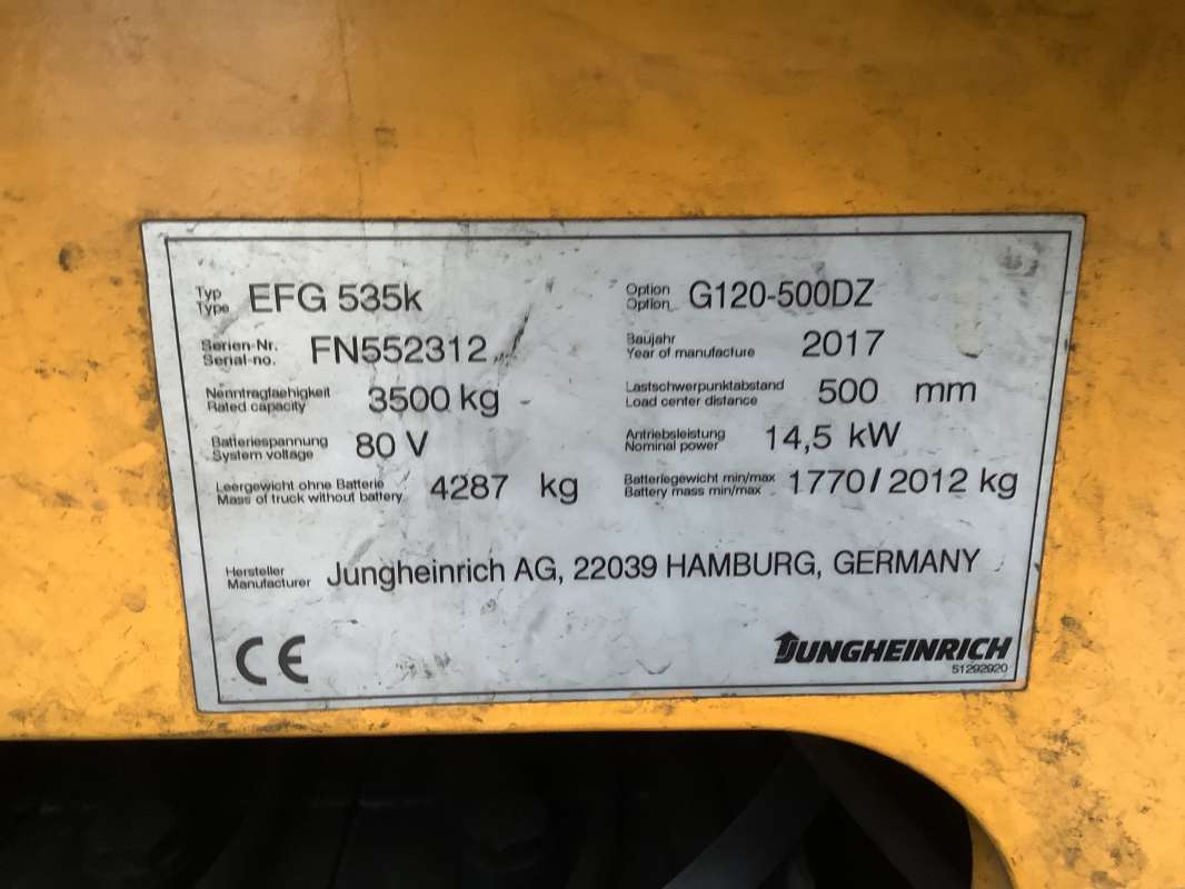 Jungheinrich-EFG 535k