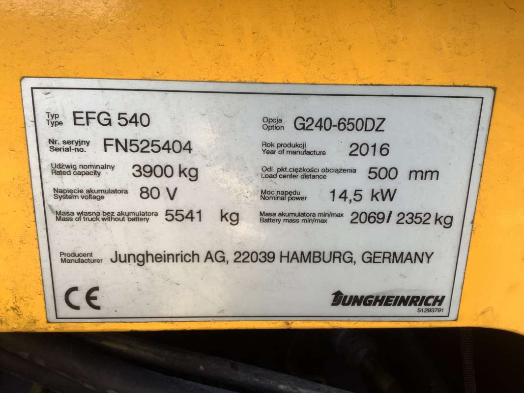 Jungheinrich-EFG 540