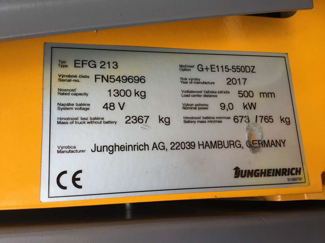 Jungheinrich-EFG 213