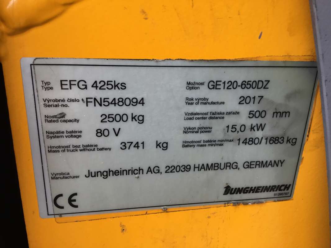 Jungheinrich-EFG 425KS