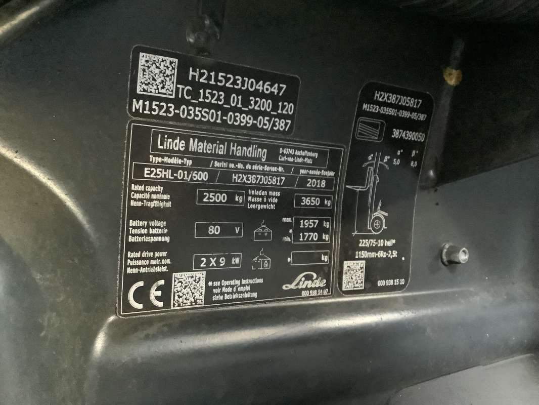 Linde-E25HL-01/600