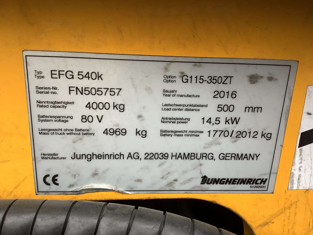 Jungheinrich-EFG 540K