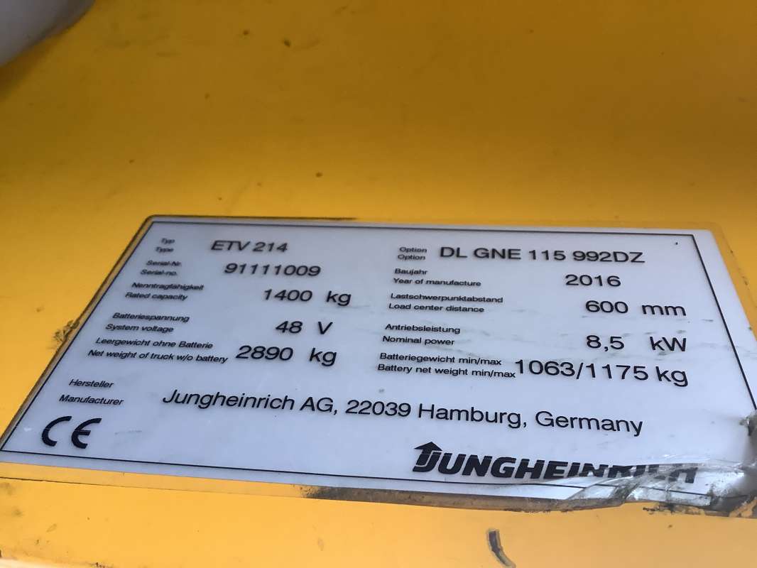 Jungheinrich-ETV 214