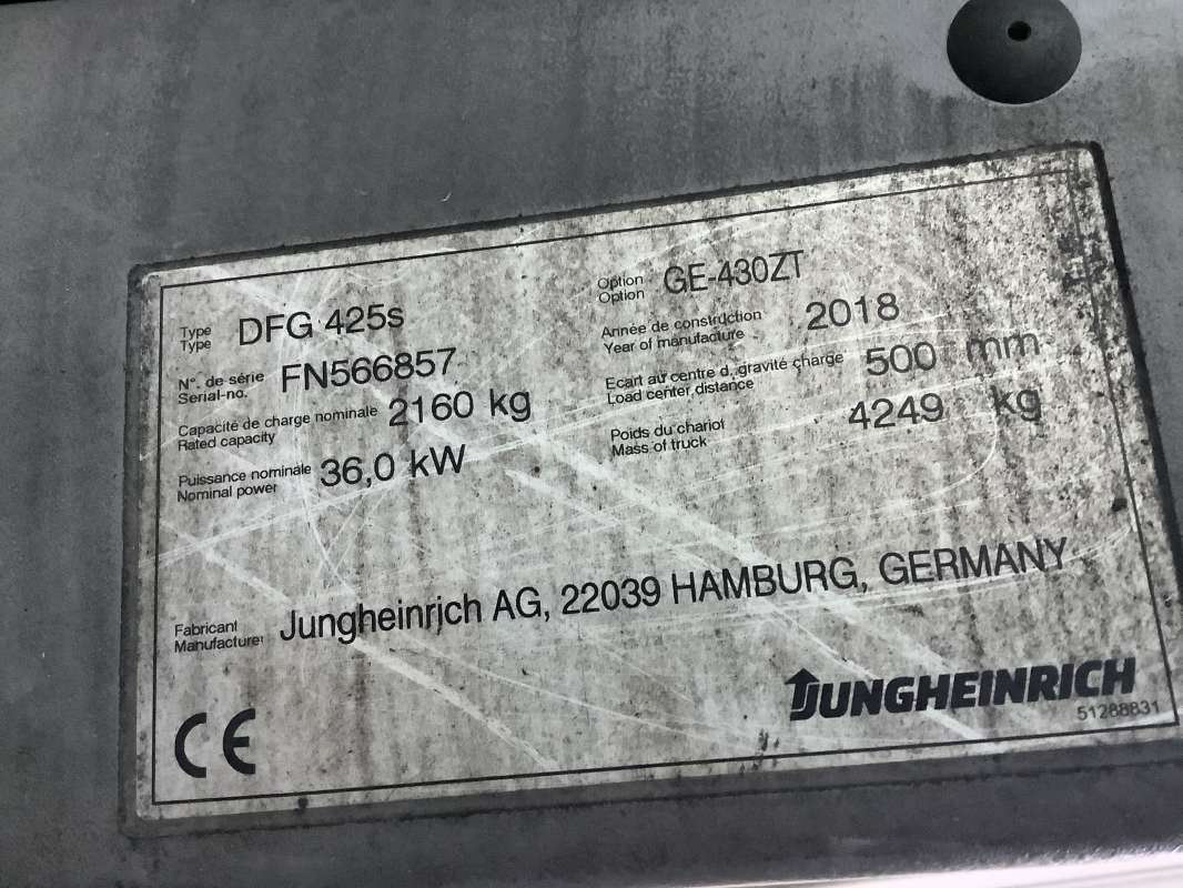 Jungheinrich-DFG 425S