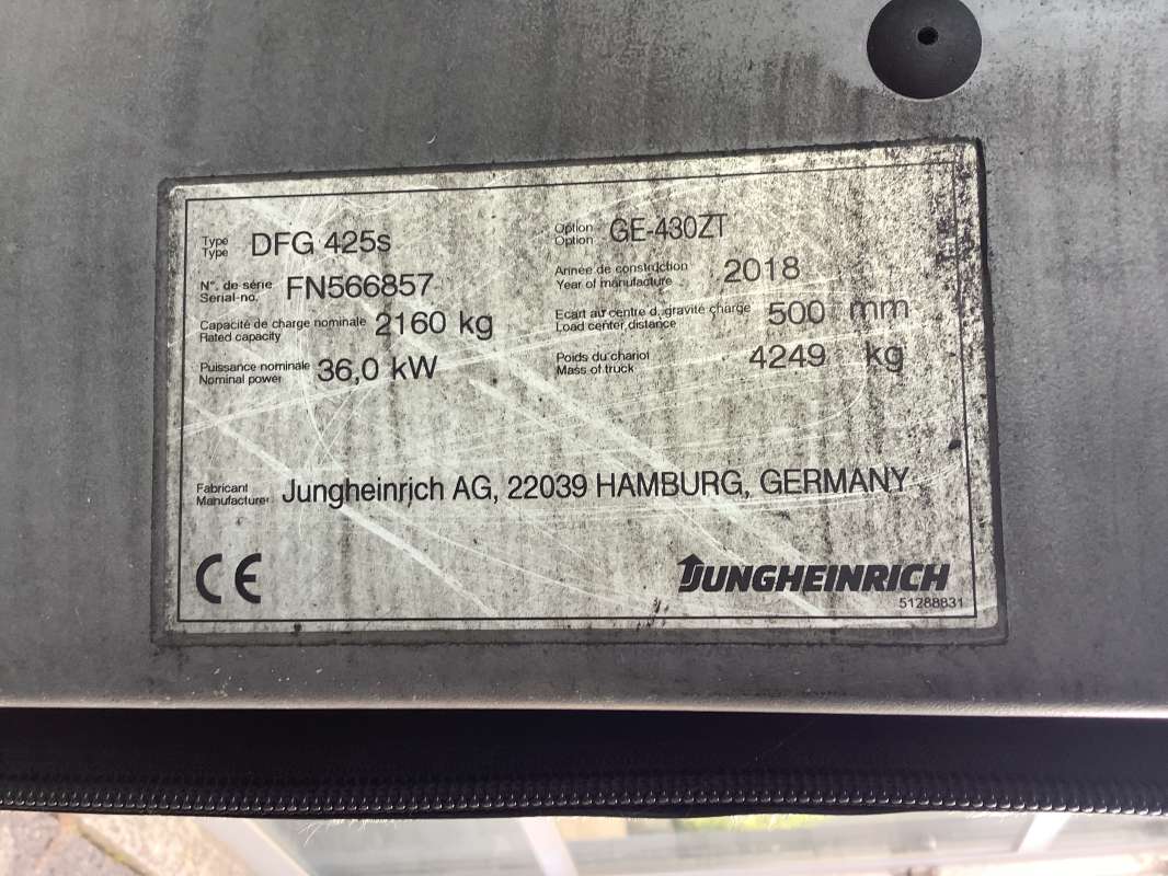 Jungheinrich-DFG 425S