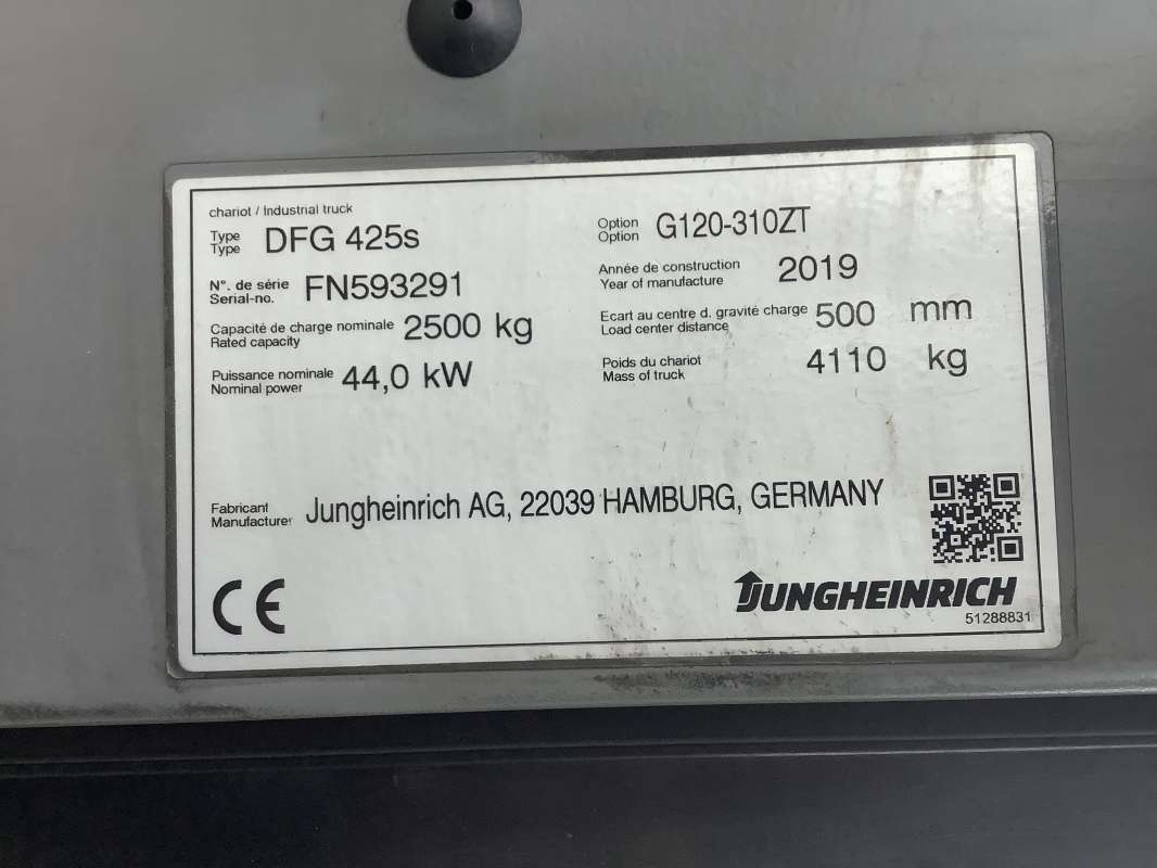 Jungheinrich-DFG 425S